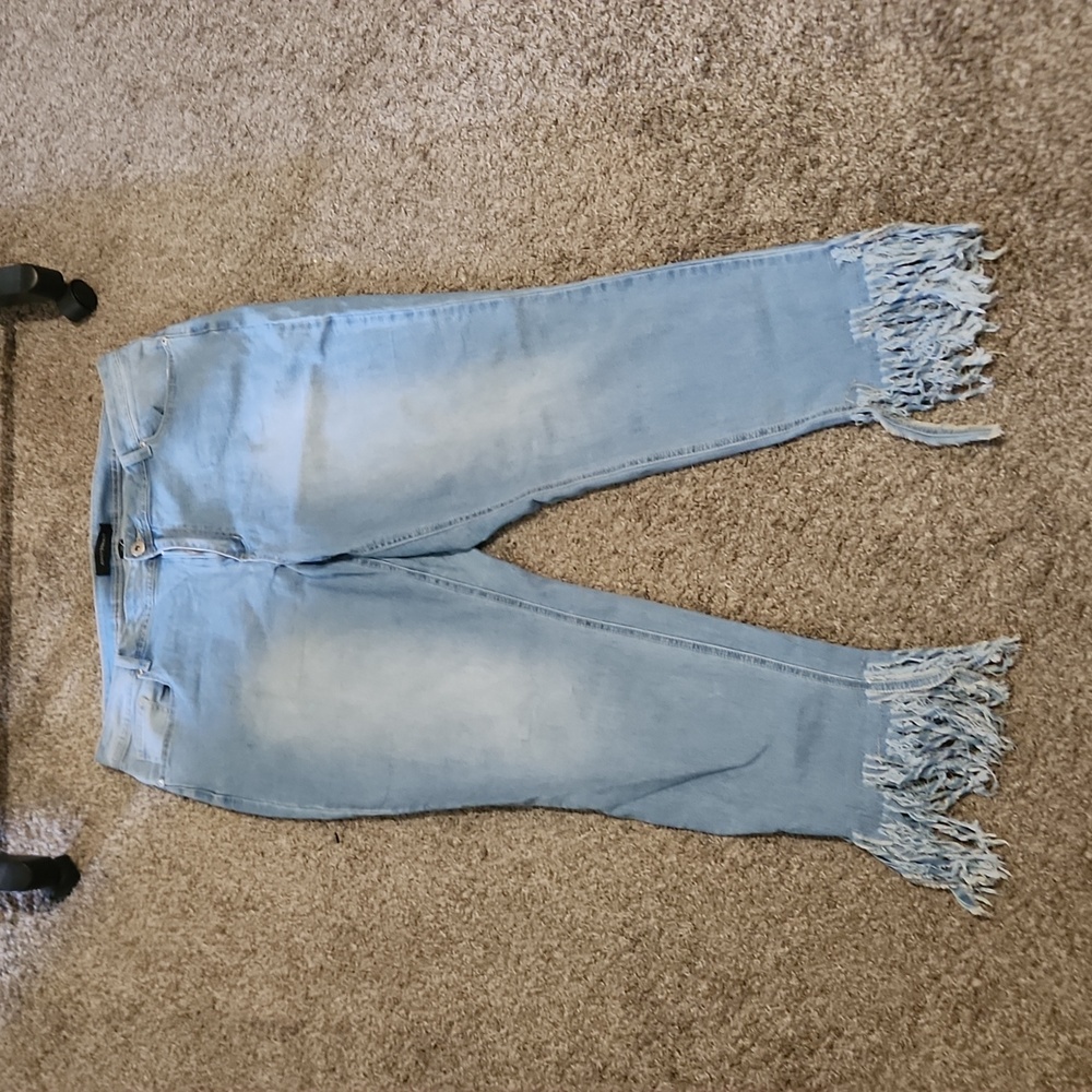 Fringe jeans